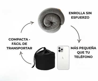 Duerme durante todo tu viaje y llega a tu destino sin dolor cervical