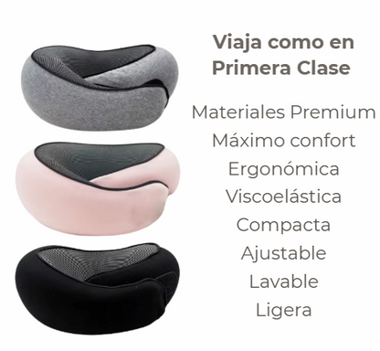 Duerme durante todo tu viaje y llega a tu destino sin dolor cervical