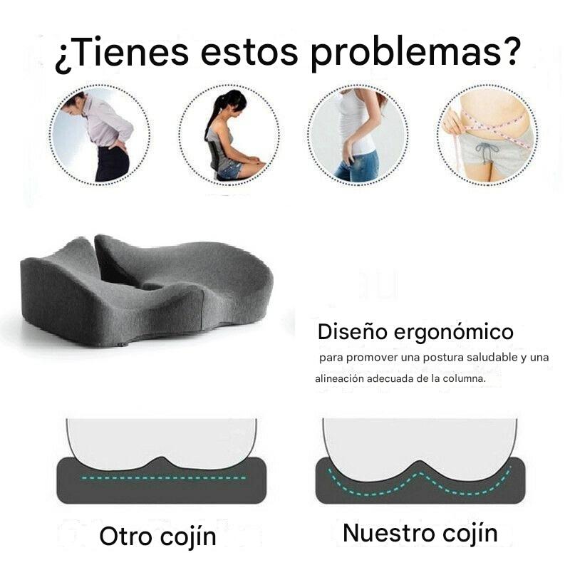 Cojín de asiento de espuma viscoelástica